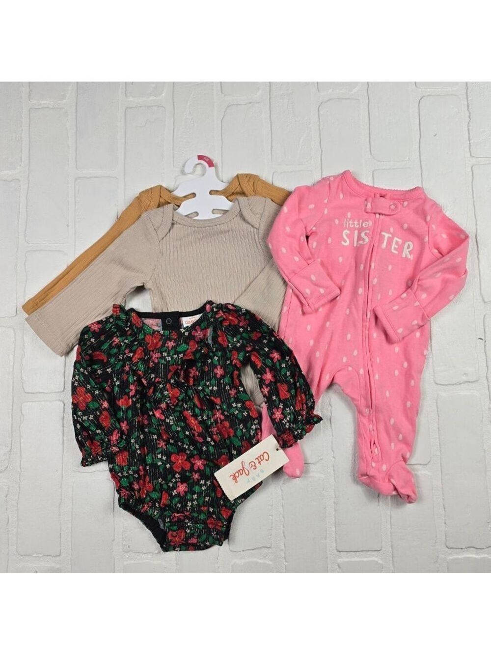 Girl's Newborn 4 piece Bundle